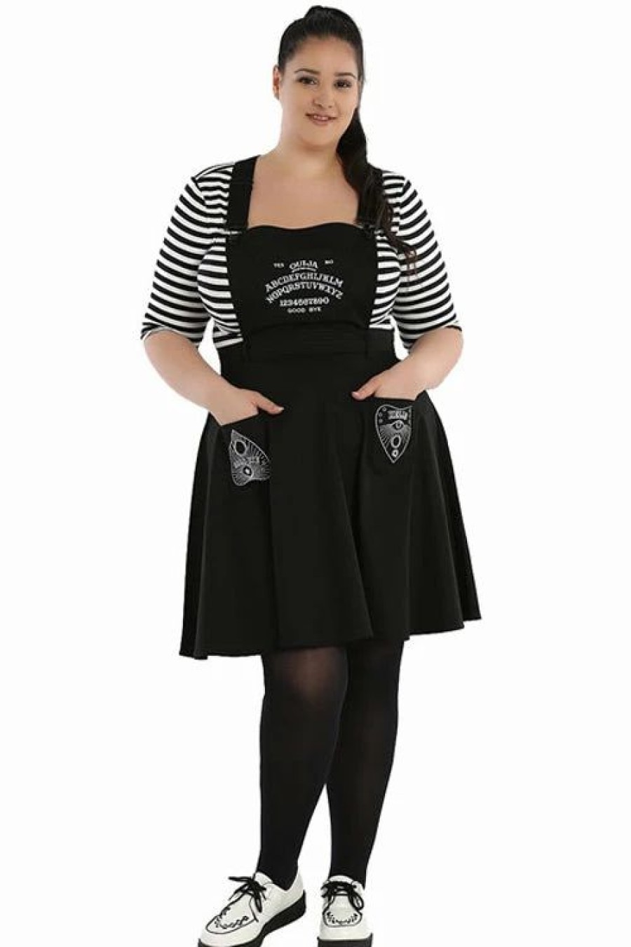 Dark Alternative | * Hell Bunny Samara Pinafore