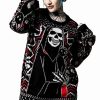 Dark Alternative | * Killstar Catmas Knit Sweater