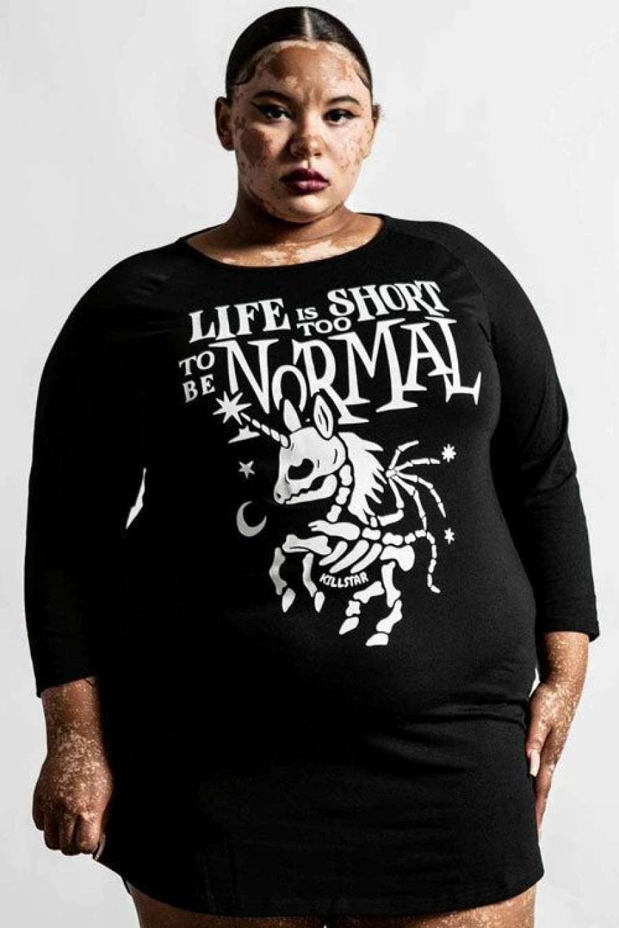 Dark Alternative | * Killstar Gothicorn Sleep Raglan Top Unicorns Life Is Too Short To Be Normal