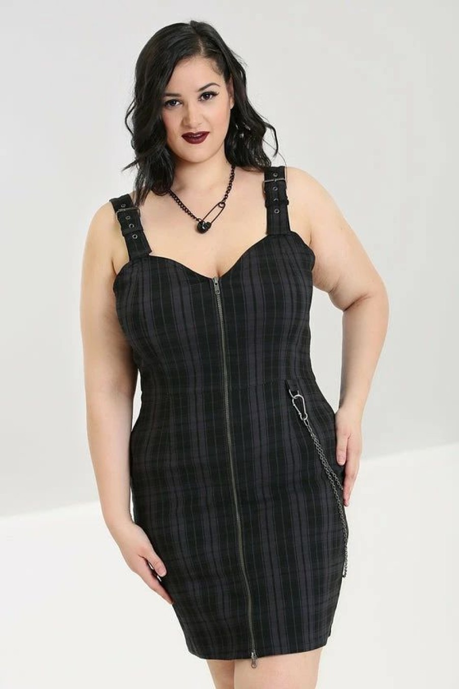 Dark Alternative | * Hell Bunny Storm Mini Dress