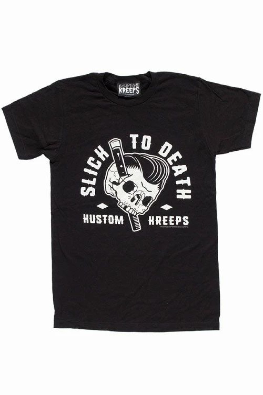 Dark Alternative | * Kustom Kreeps Mens Slick To Death T-Shirt