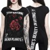 Dark Alternative | * Killstar Dead Rose Tunic Top