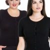 Cardigans | * Hell Bunny Wendi Cardigan In Black