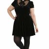 Dark Alternative | * Hell Bunny Nova Velvet Dress