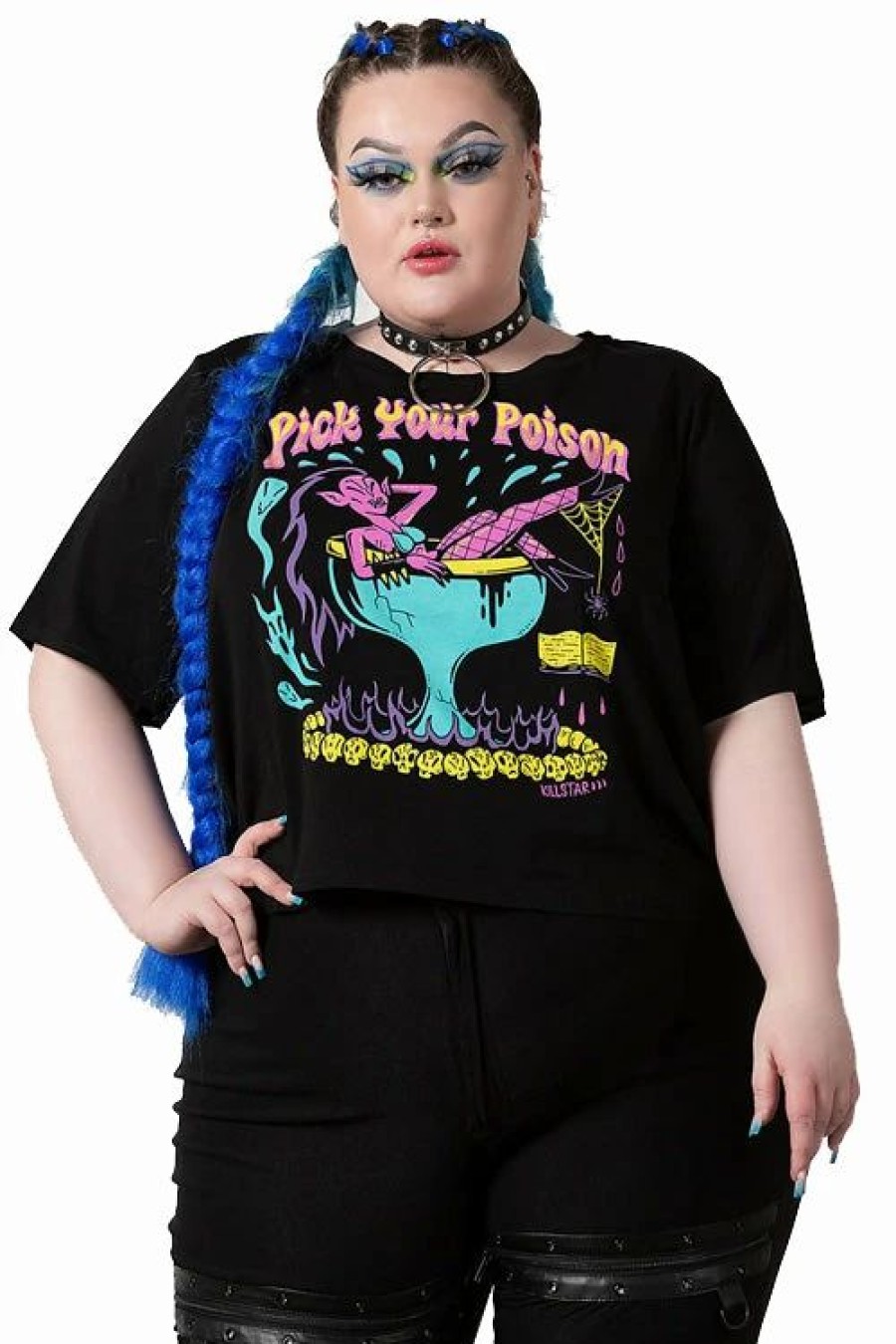 Dark Alternative | * Killstar Pick Your Poison Box Crop Top T-Shirt