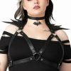 Dark Alternative | * Killstar Totally Bats Black Statement Harness