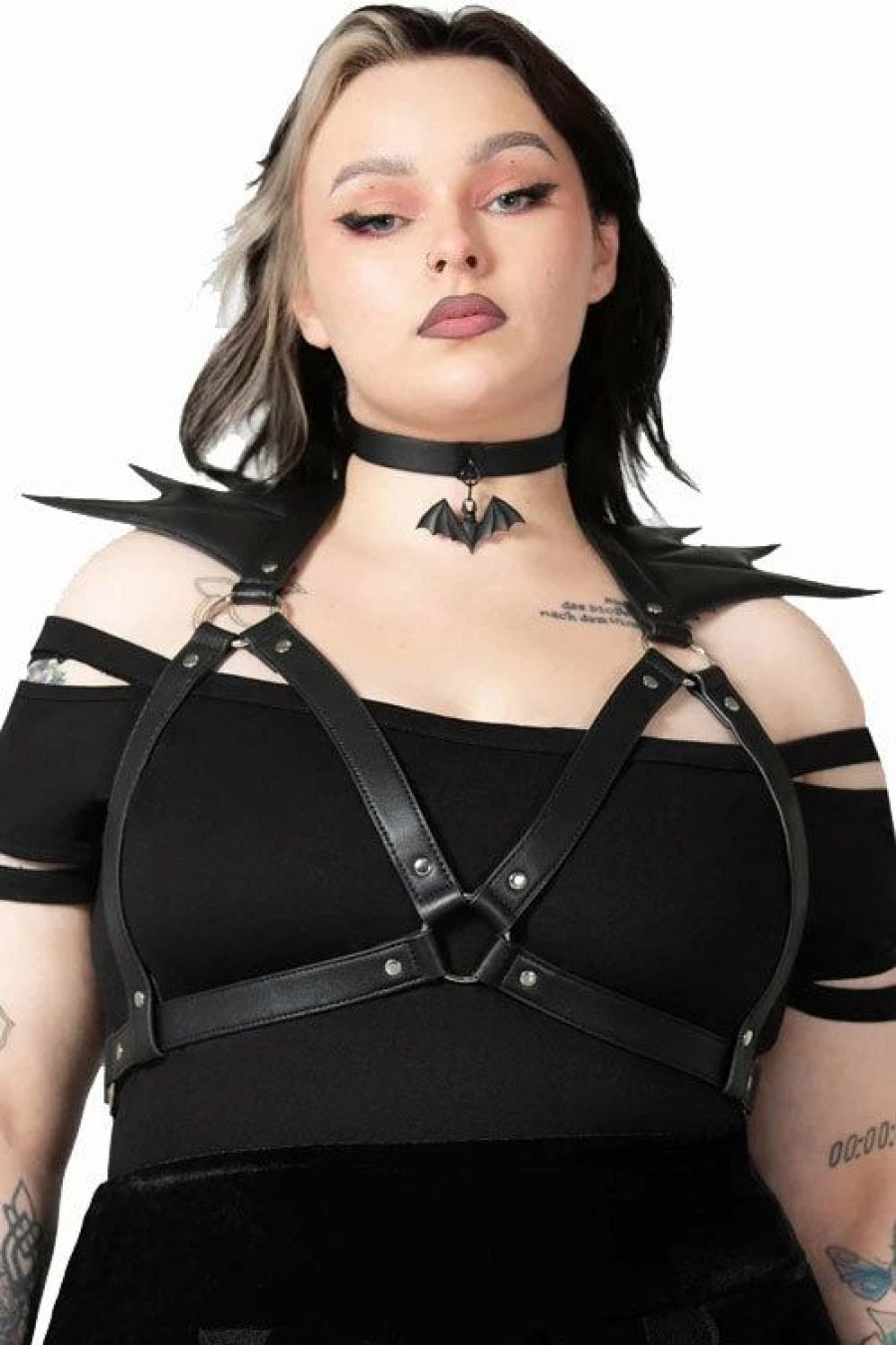 Dark Alternative | * Killstar Totally Bats Black Statement Harness