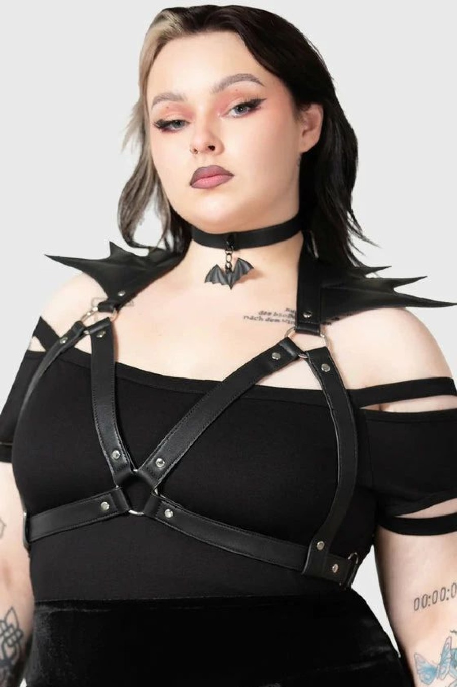 Dark Alternative | * Killstar Totally Bats Black Statement Harness