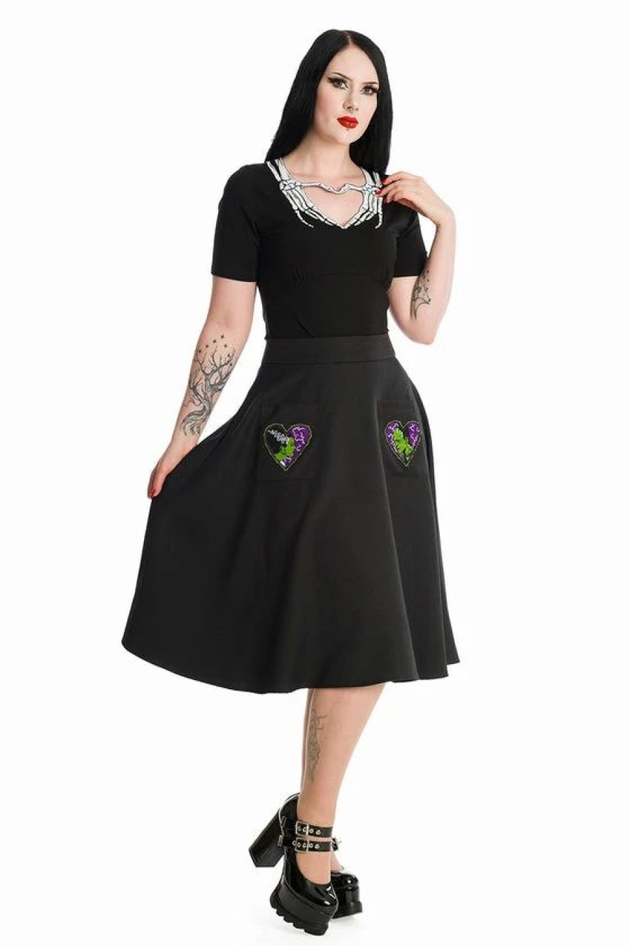 Dark Alternative | * Banned Made For Each Other Skirt