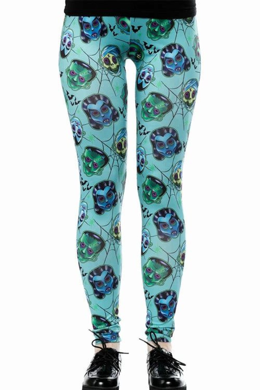 Dark Alternative | * Sourpuss Monster Masks Leggings