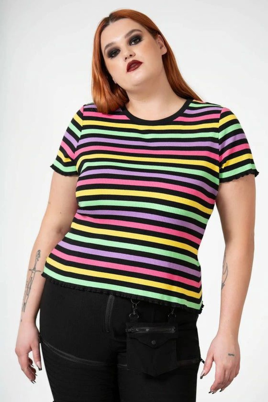 Dark Alternative | * Killstar Blair Rainbow Tee