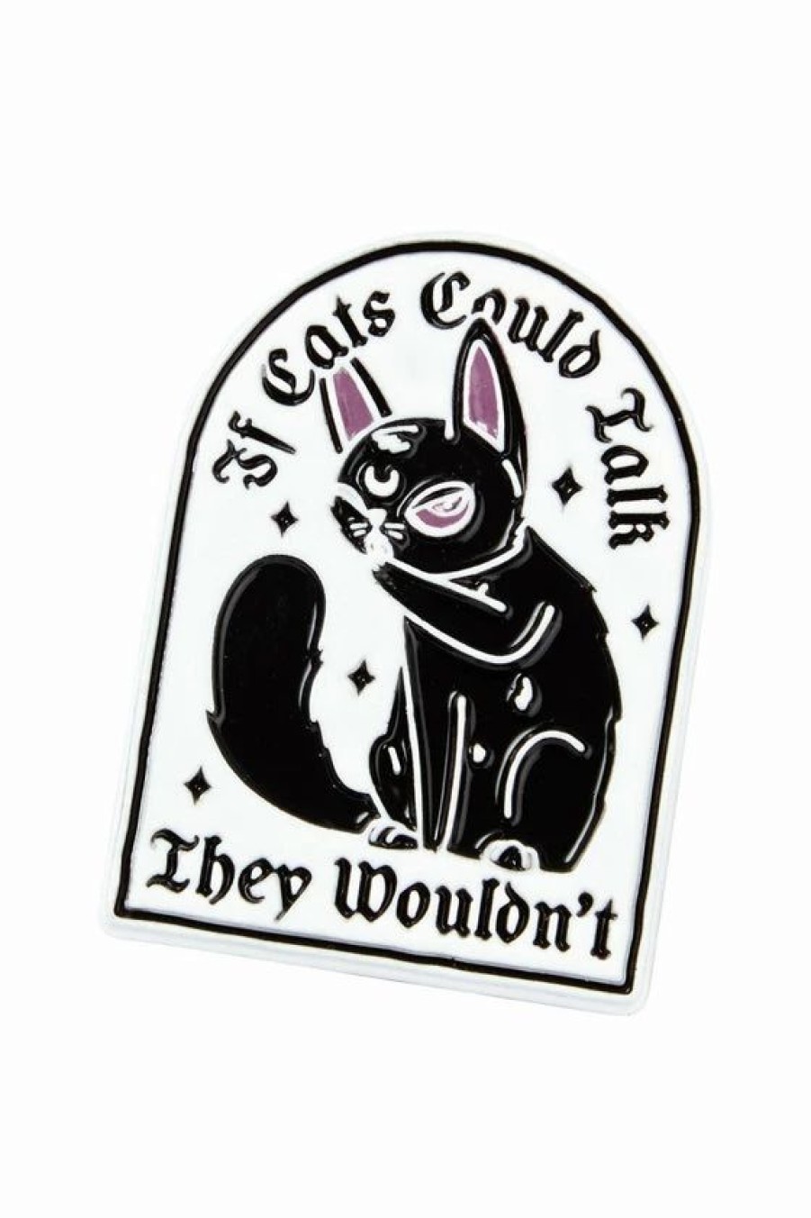 Dark Alternative | * Killstar Talk Much Enamel Pin