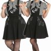 Dark Alternative | * Hell Bunny Miss Muffet Pinafore Dress