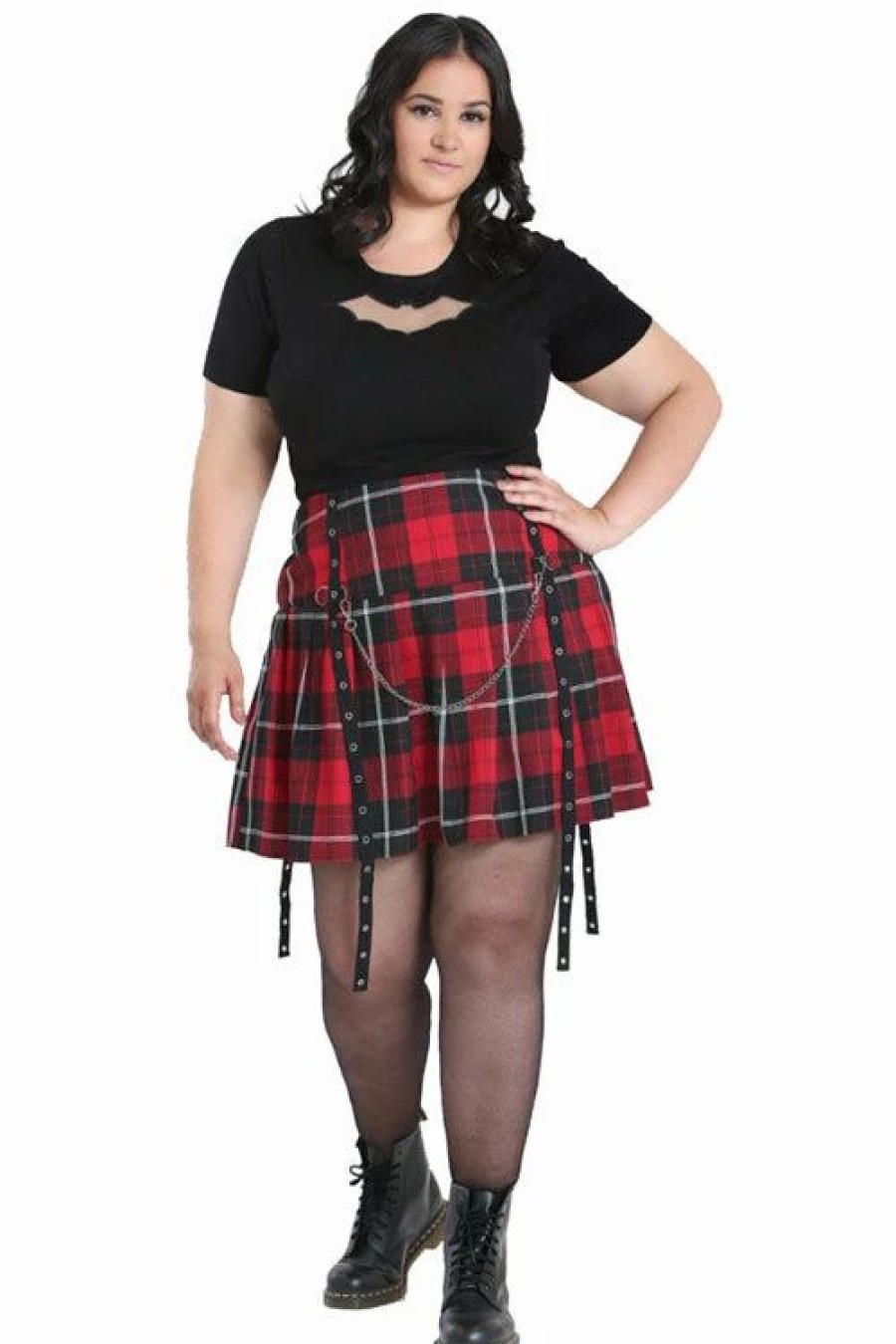 Dark Alternative | * Hell Bunny Brody Mini Skirt