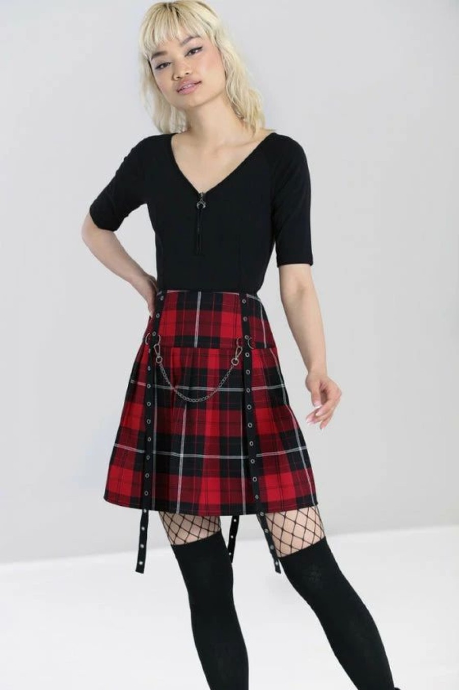 Dark Alternative | * Hell Bunny Brody Mini Skirt