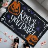 Dark Alternative | * Killstar Knock If You Dare Doormat Halloween Pumpkins