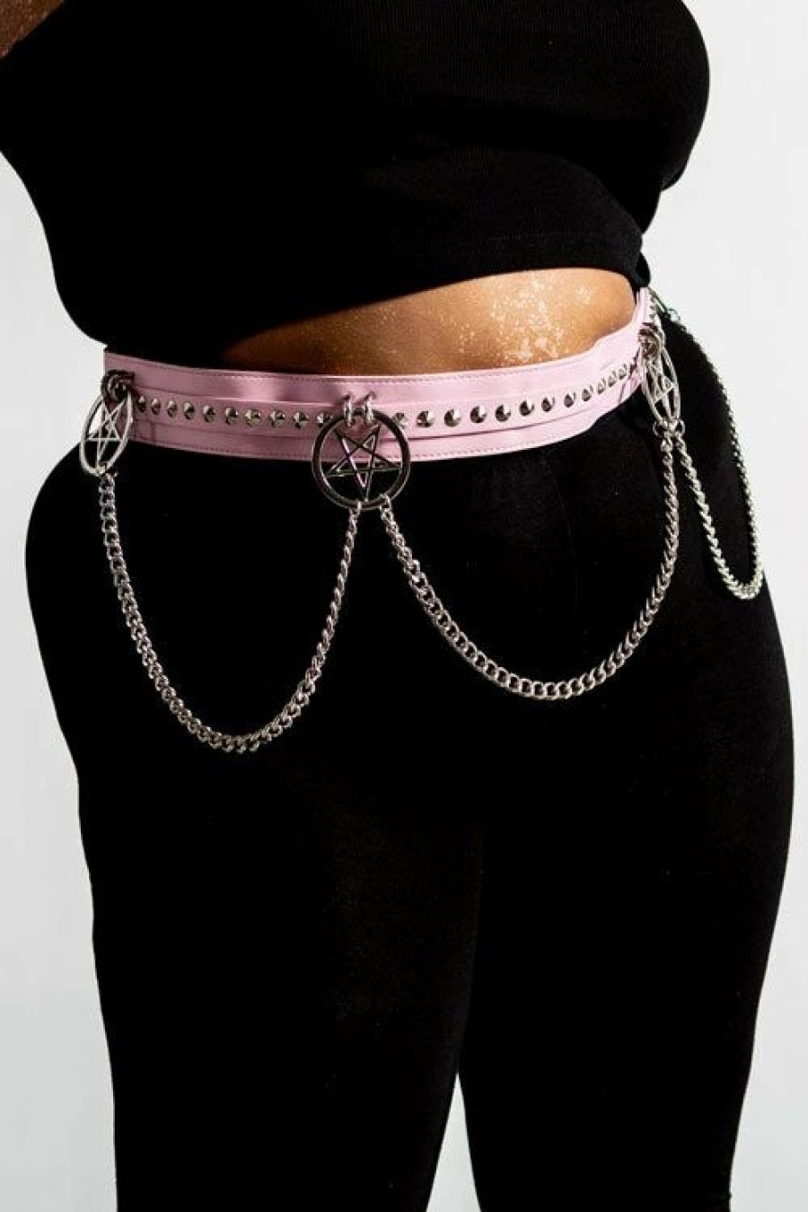 Dark Alternative | * Killstar Curses Pink Statement Belt