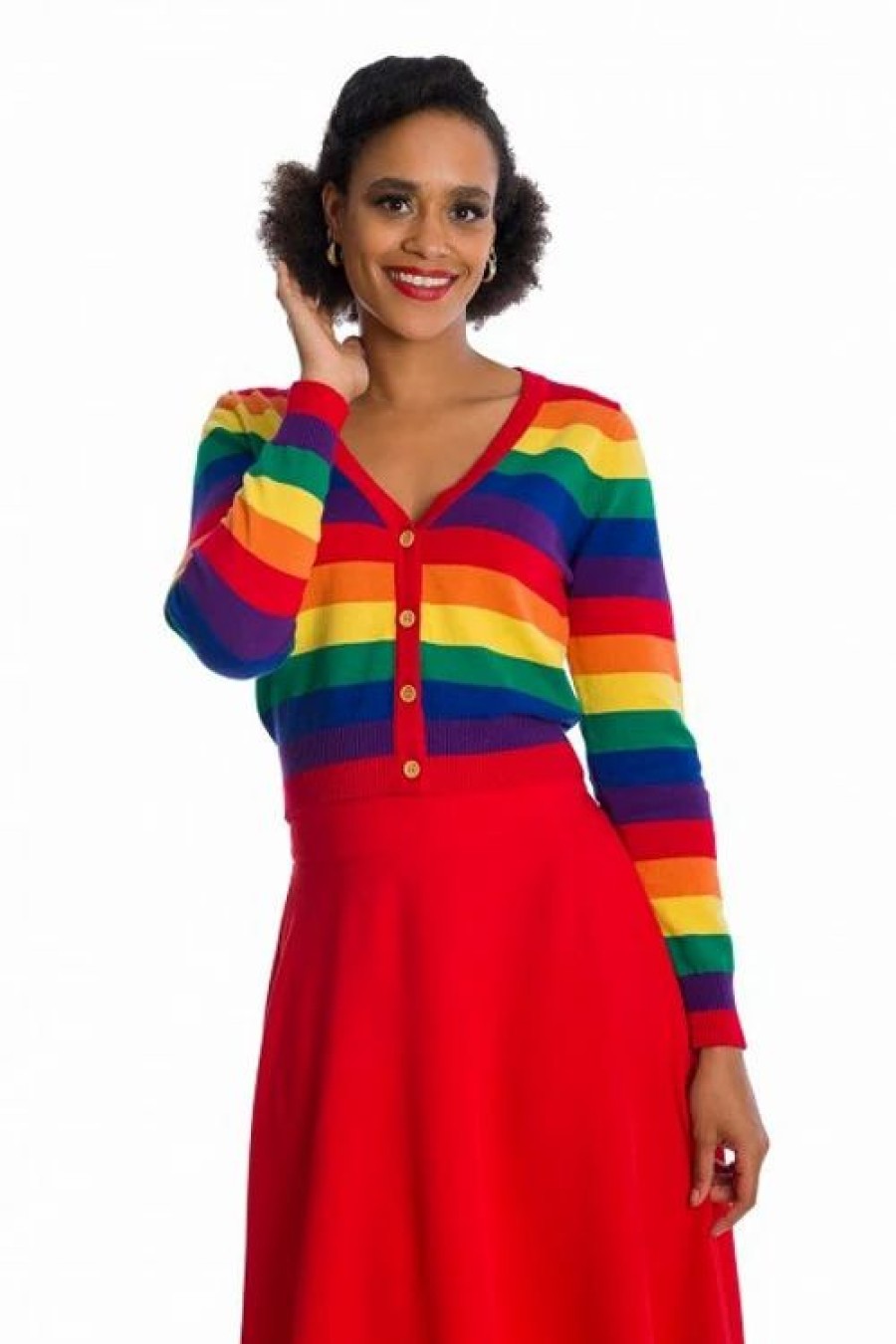 Cardigans | * Banned Love Wins Cardigan In Rainbow Colors