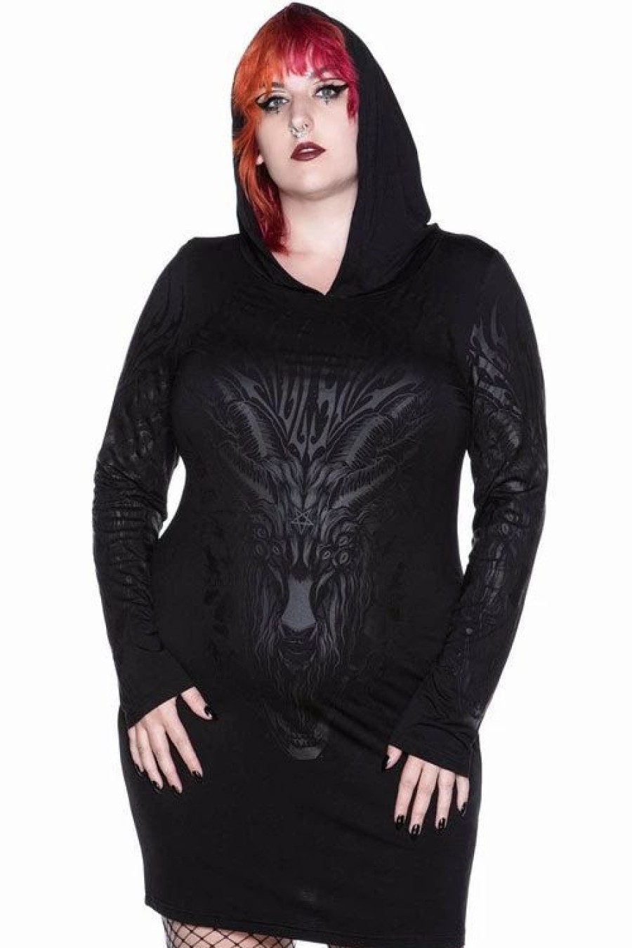 Dark Alternative | * Killstar Untamed Hooded Dress