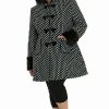 Coats, Capes & Jackets | * Hell Bunny Amelia Coat In Black And White Polkadot