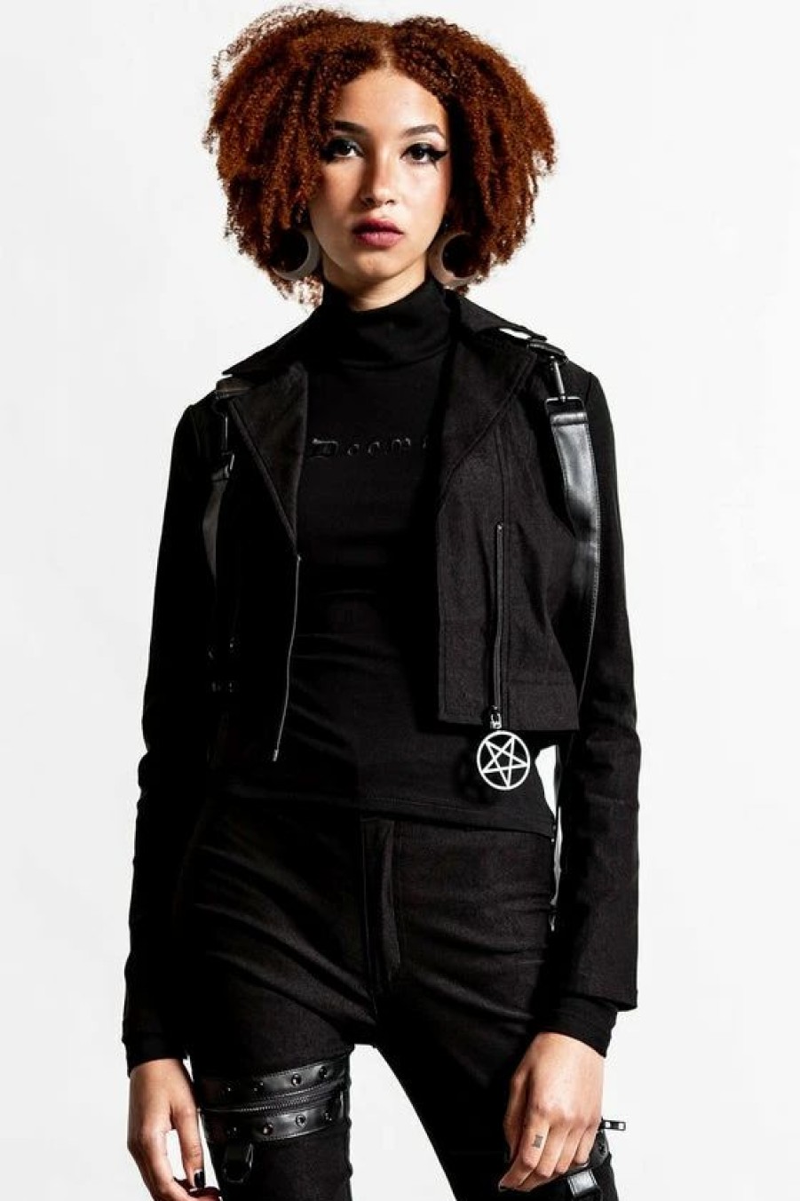 Dark Alternative | * Killstar Freak Flag Jacket In Black