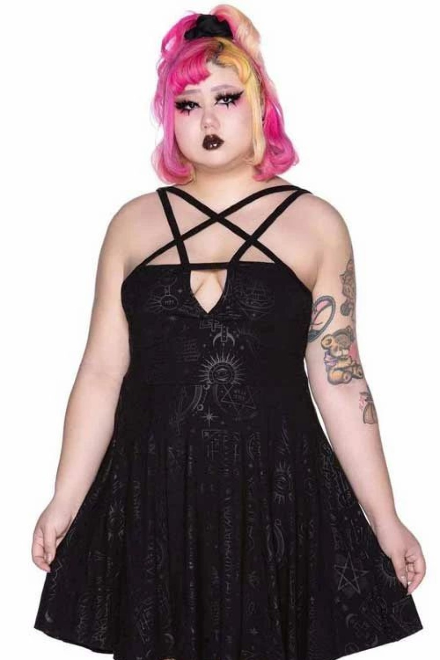 Dark Alternative | * Killstar Covenant Skater Dress