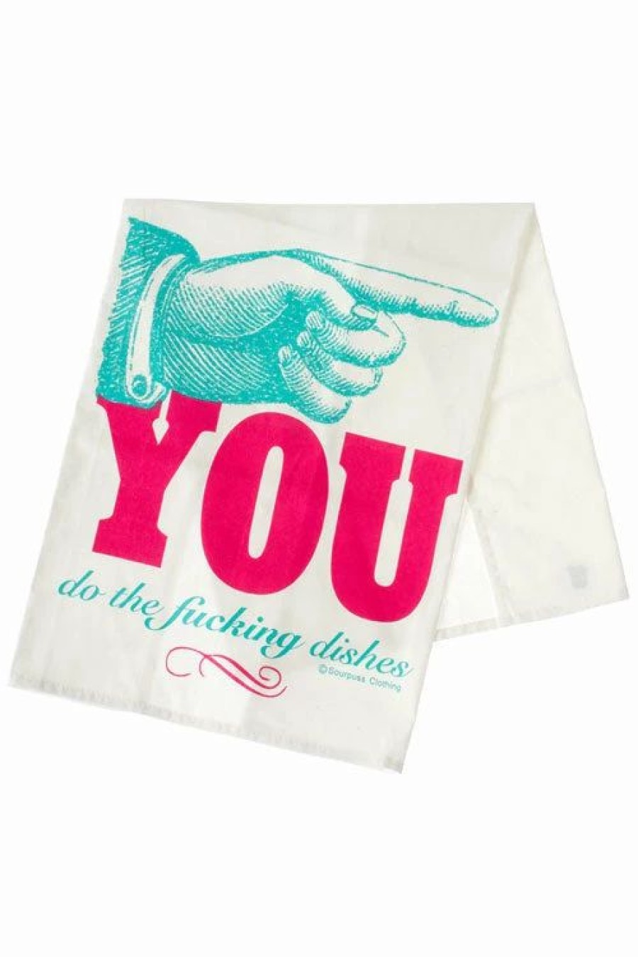 Dark Alternative | * Sourpuss You Do The F#$Cking Dishes Tea Towel