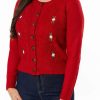 Cardigans | * Timeless London Lily Chunky Cardigan In Red