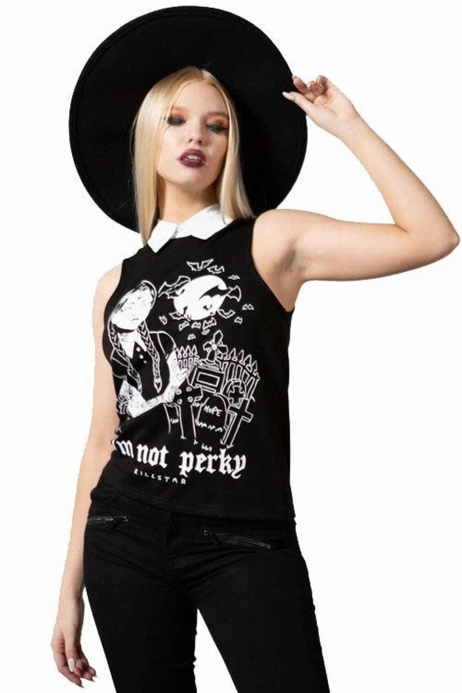 Dark Alternative | * Killstar Perky Collared Vest