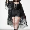 Dark Alternative | * Killstar Witch Hazel Lace Kimono Festival Ready