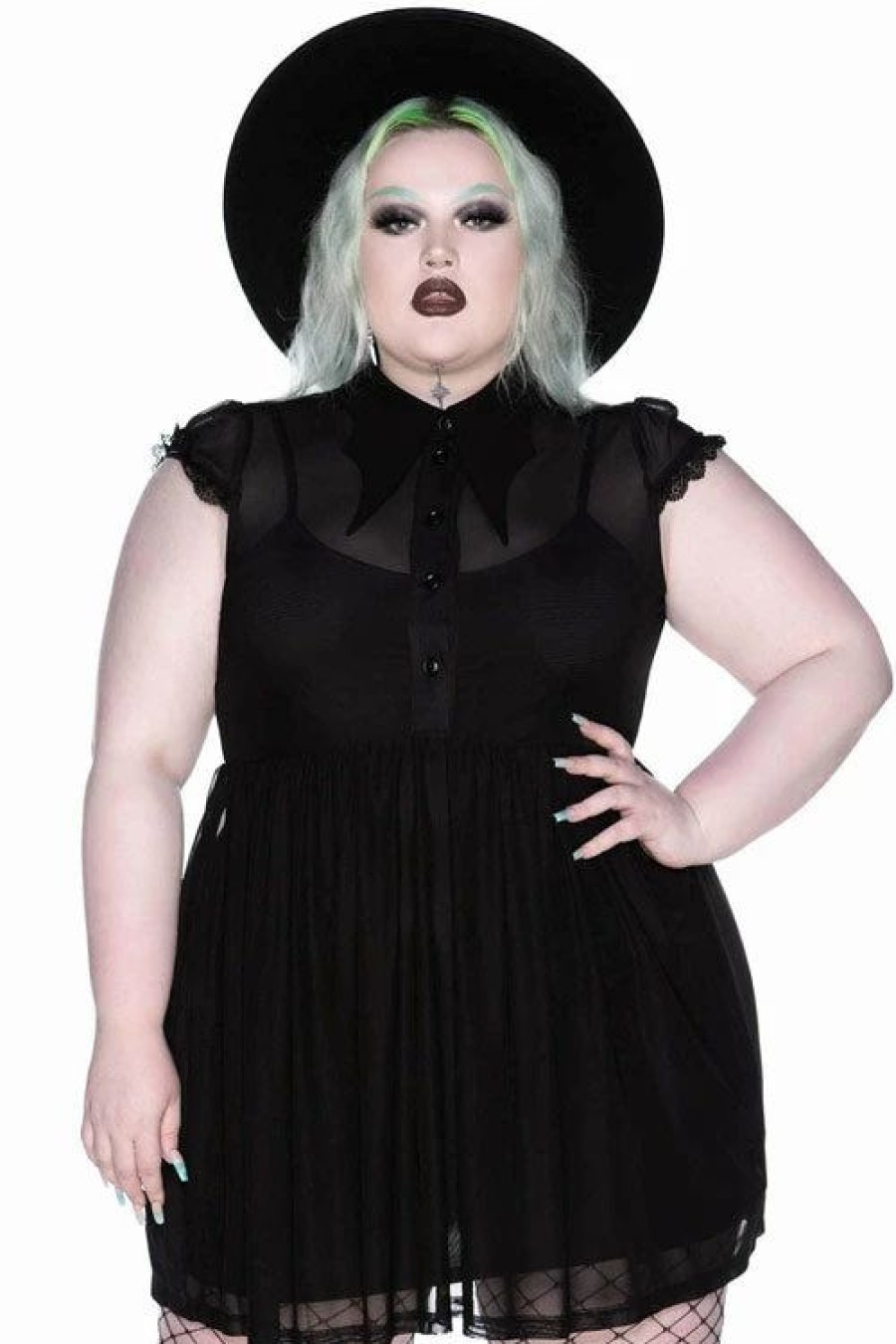 Dark Alternative | * Killstar Eve Hallows Mesh Dress