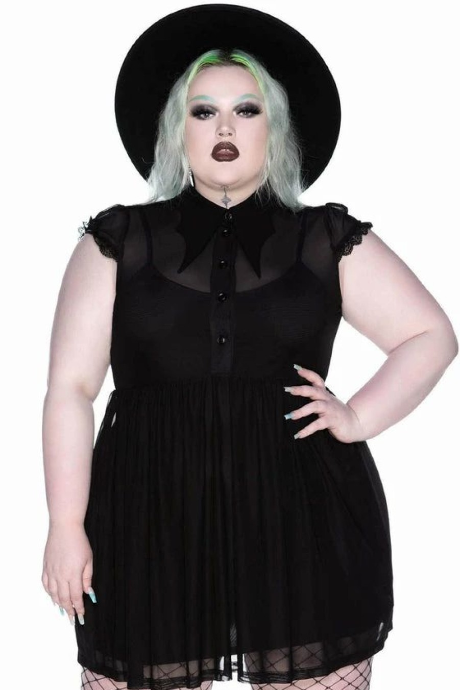 Dark Alternative | * Killstar Eve Hallows Mesh Dress